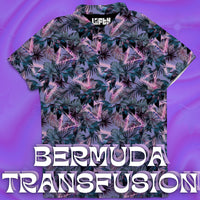 Thumbnail for Bermuda Transfusion | Floral Golf Polo for Men