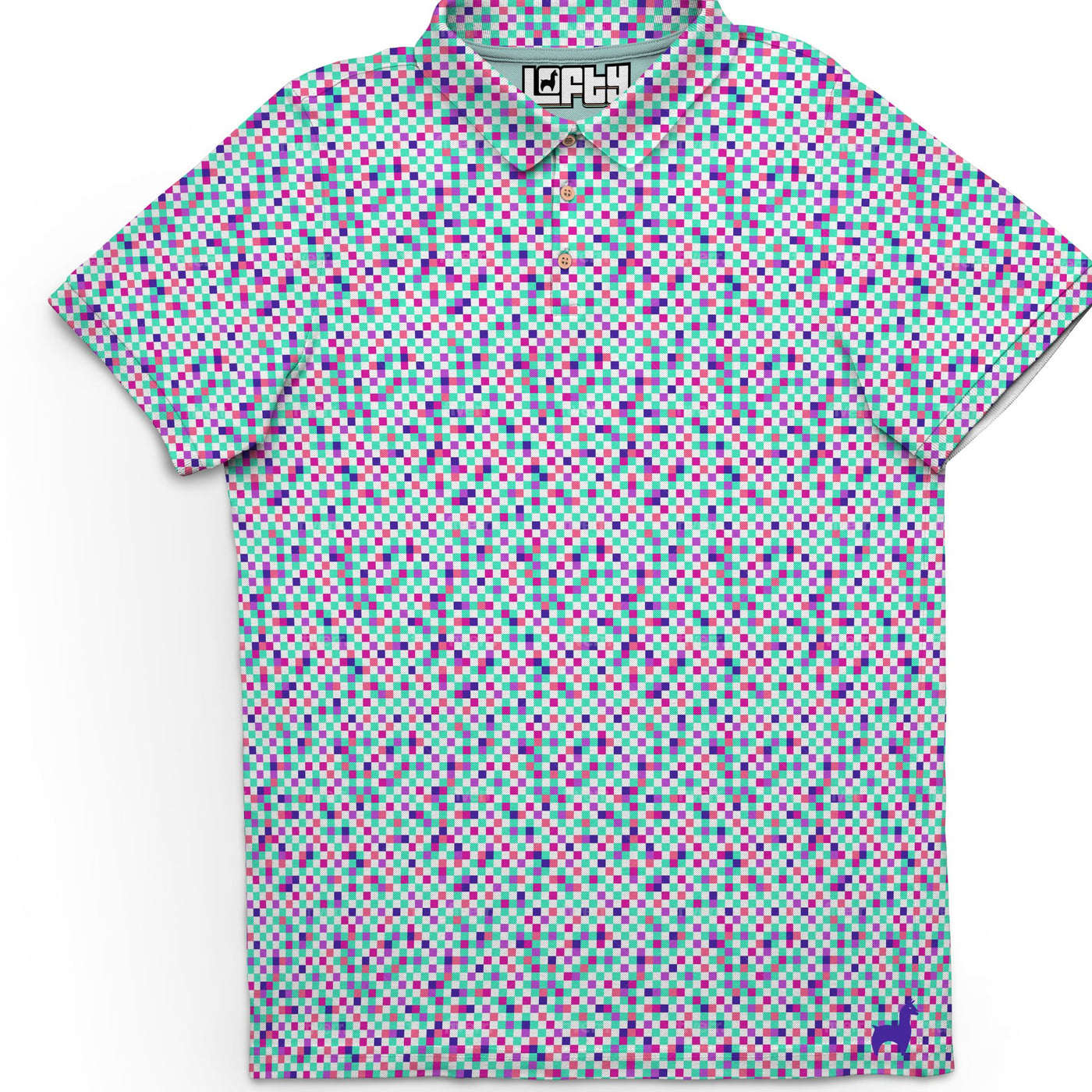 DUSTIN men's golf polo detail 6