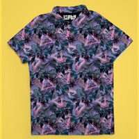 Thumbnail for Bermuda Transfusion | Floral Golf Polo for Men