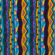 African Tribal Golf Polo for Men