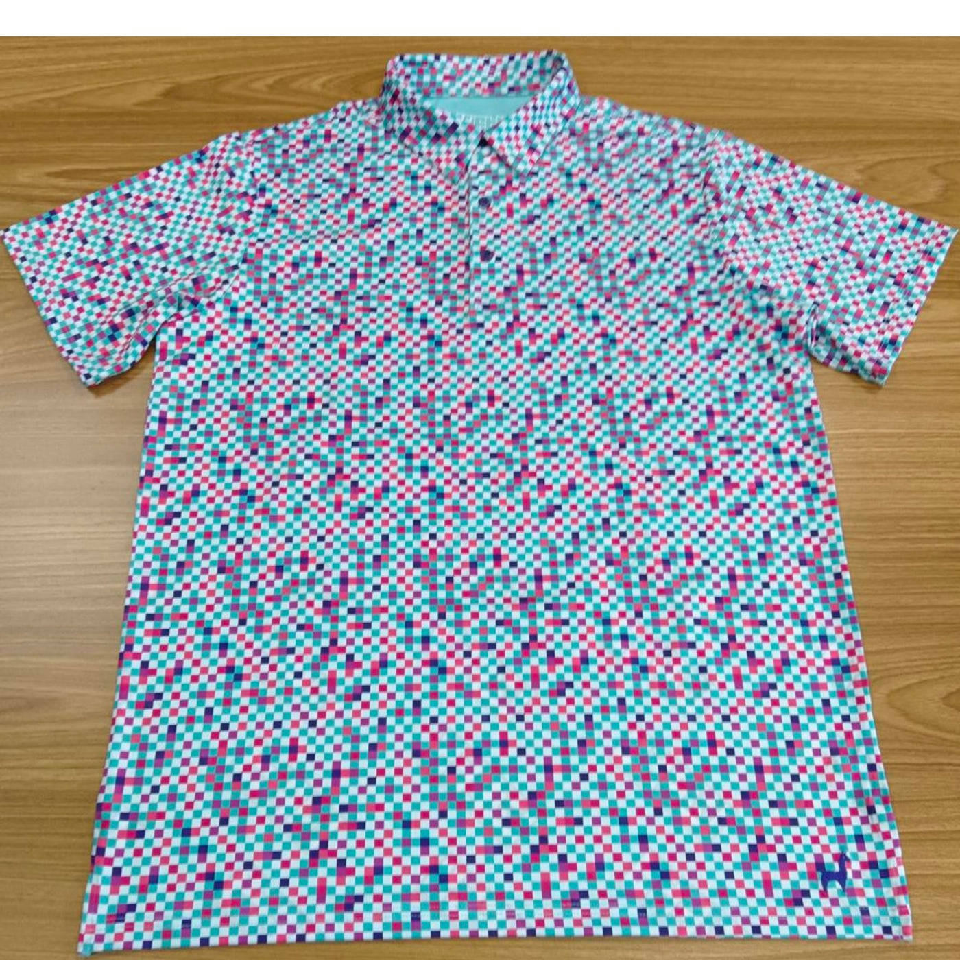 DUSTIN men's golf polo detail 4