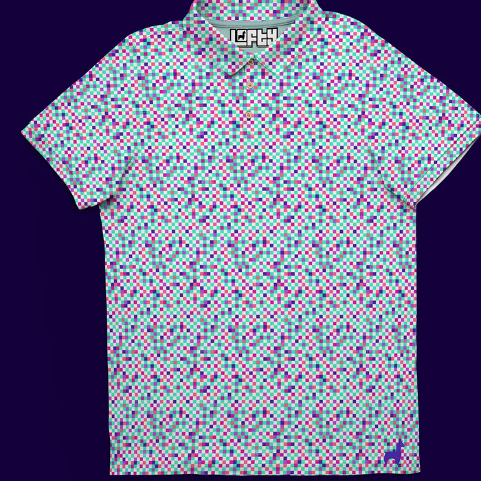DUSTIN men's golf polo front view