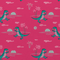 Thumbnail for T-Wrecked | Fun Summer Dinosaur Golf Polo for Men