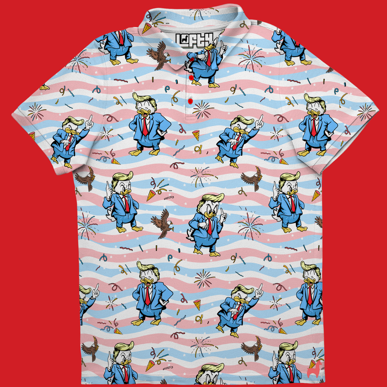 The Donald (Duck) | Funny/Fun Golf Polo for Men