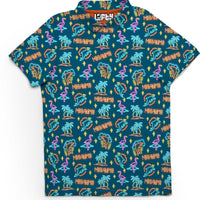 Thumbnail for Miami Dolphins Inspired Golf Polo