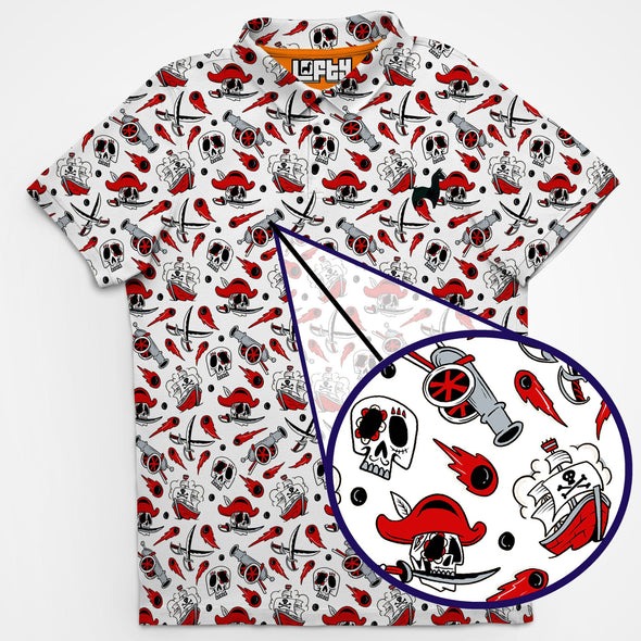 Buc Around and Find Out | Pirate Golf Polo for Tampa Football Fans