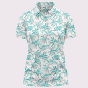 The Palmer Ladies (Light) women's golf polo front view