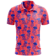 Don't Be Jelly men's golf polo front view