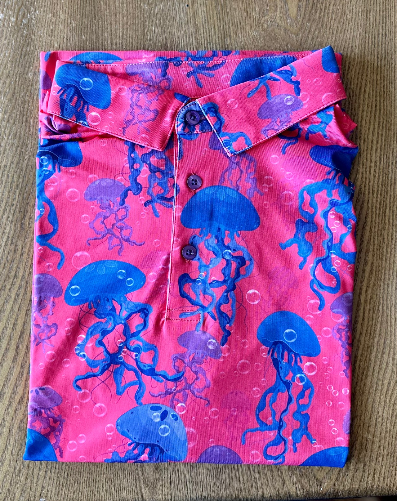 Don't Be Jelly | Jellyfish/Aquatic Fun Golf Polo for Men