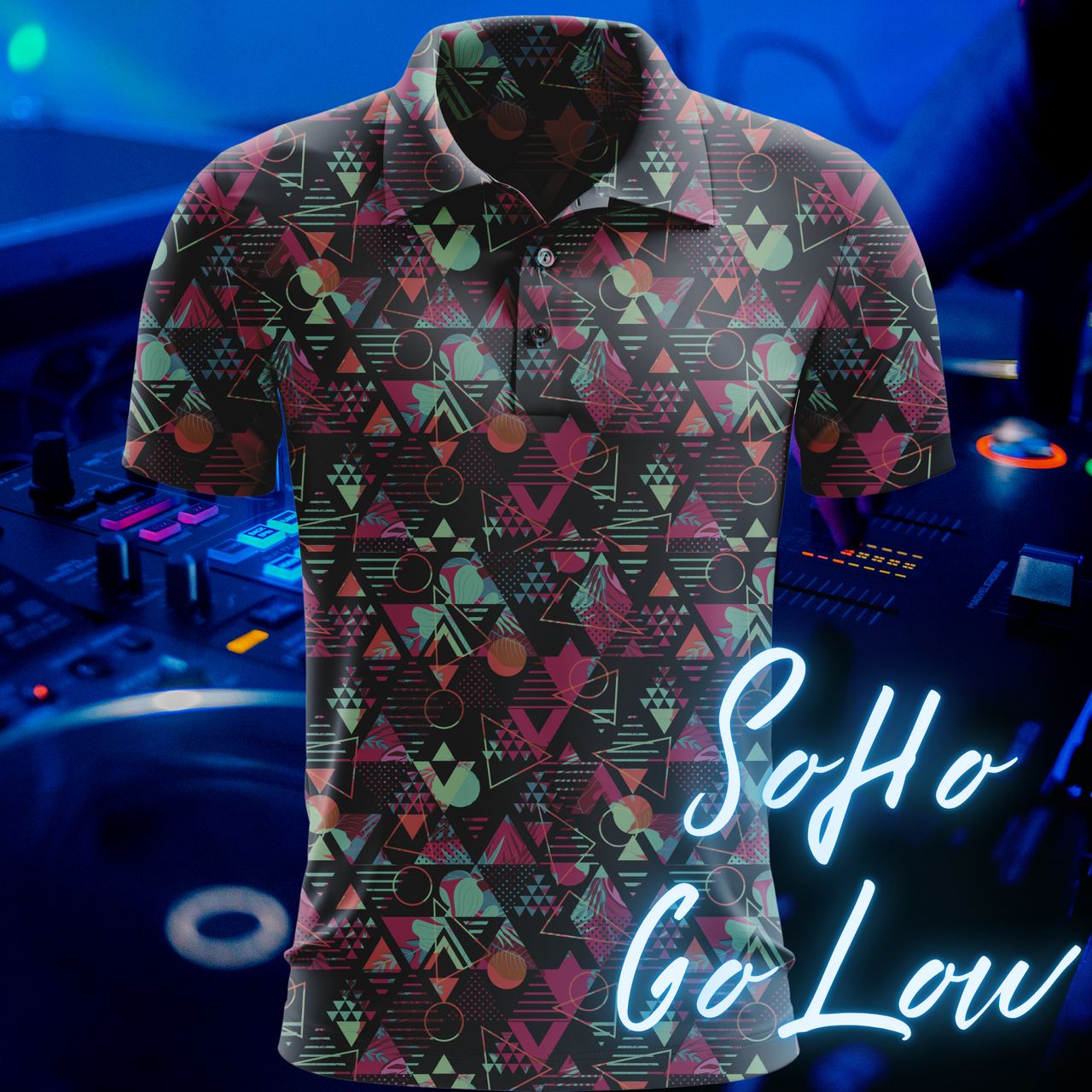 SoHo Go Low | Nightlife Golf Polo for Men