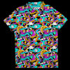 The "Golf Trip" | Funky Psychedelic Golf Polo for Men | Fathers Day Golf Gifts
