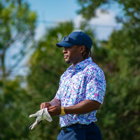 retro 90s paint splatter golf polo for men