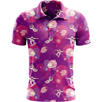 Thumbnail for Spaced Out | Fun Space/Astronaut Golf Polo for Men